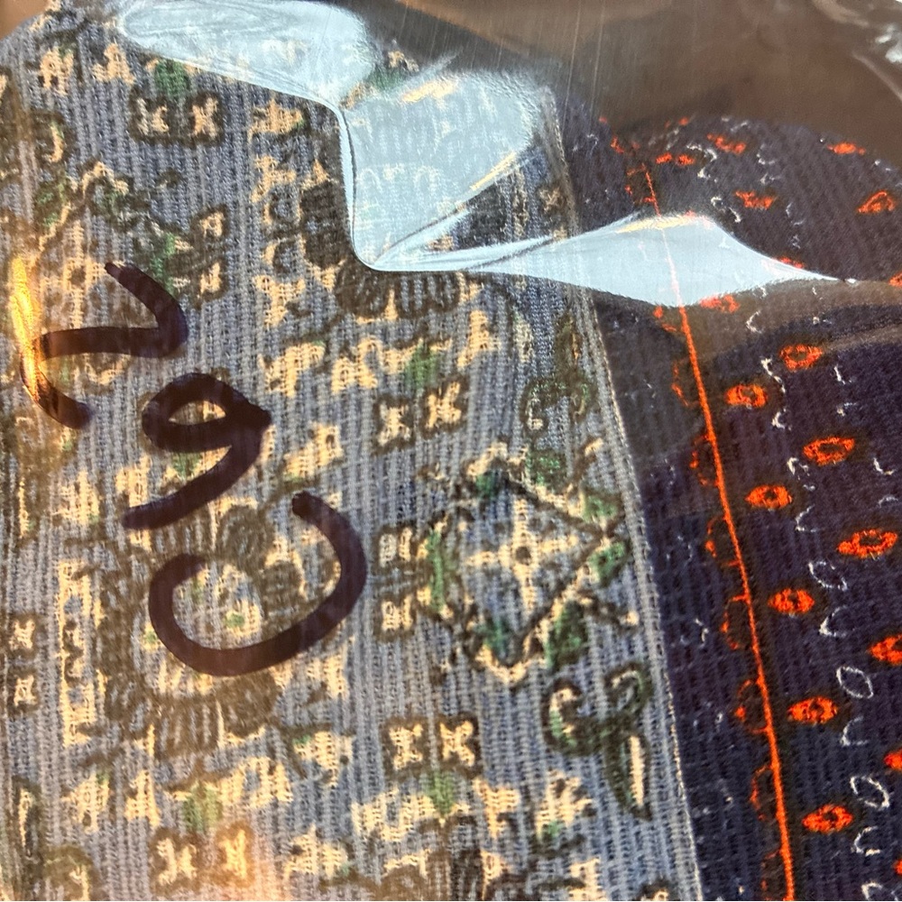 L Love Multicolor Patchwork 3/4 Button Up Tunic - image 10